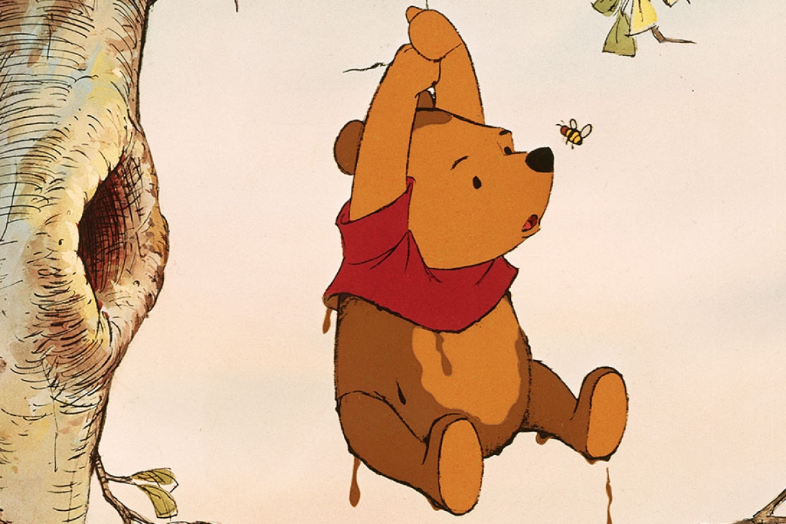 Γουίνι το Αρκουδάκι | Ξεχασμένο σε συρτάρι πρωτότυπο σκίτσο του ήρωα κινουμένων σχεδίων και παιδικών βιβλίων